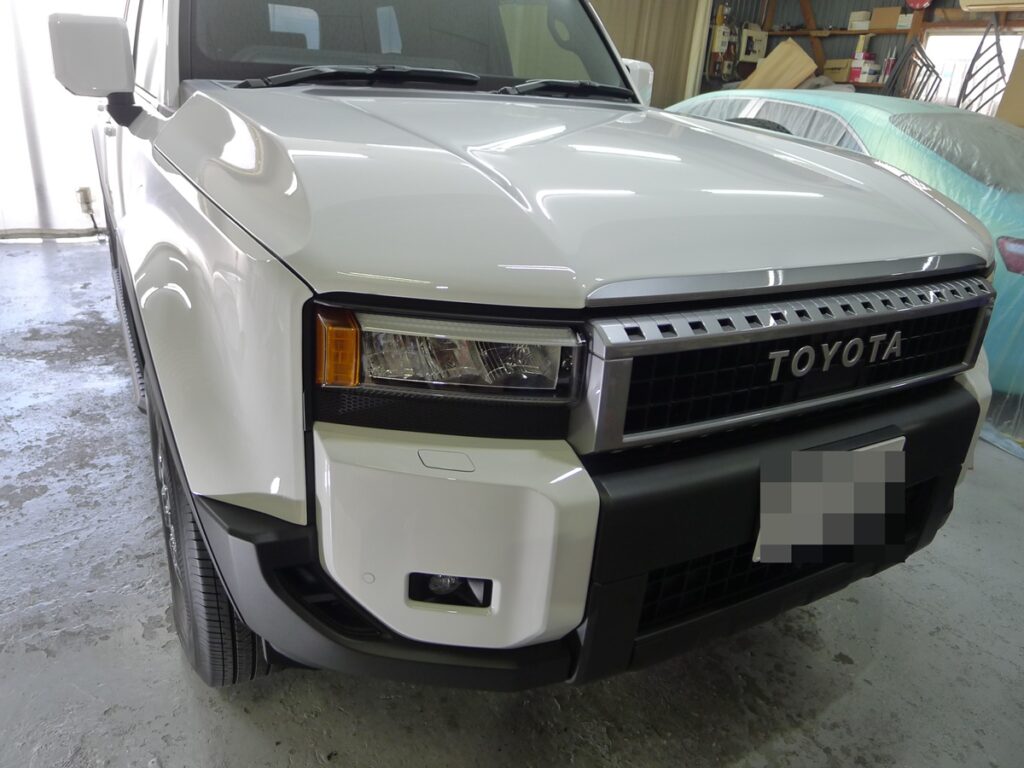 ランドクルーザー250 セラミック上位ボディコーティング 仕上げ