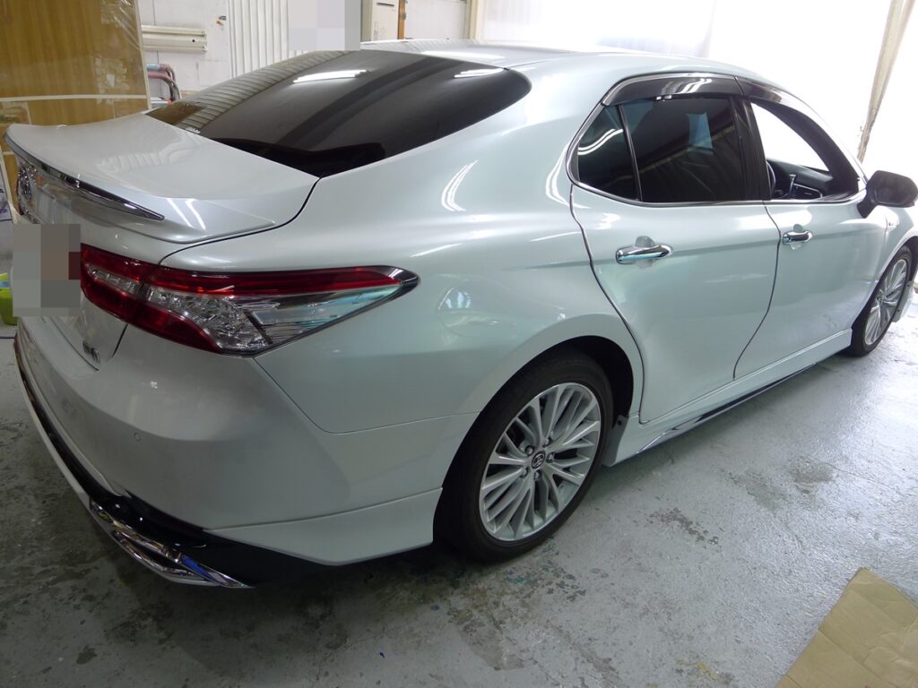 カムリ　カーフィルム施工後